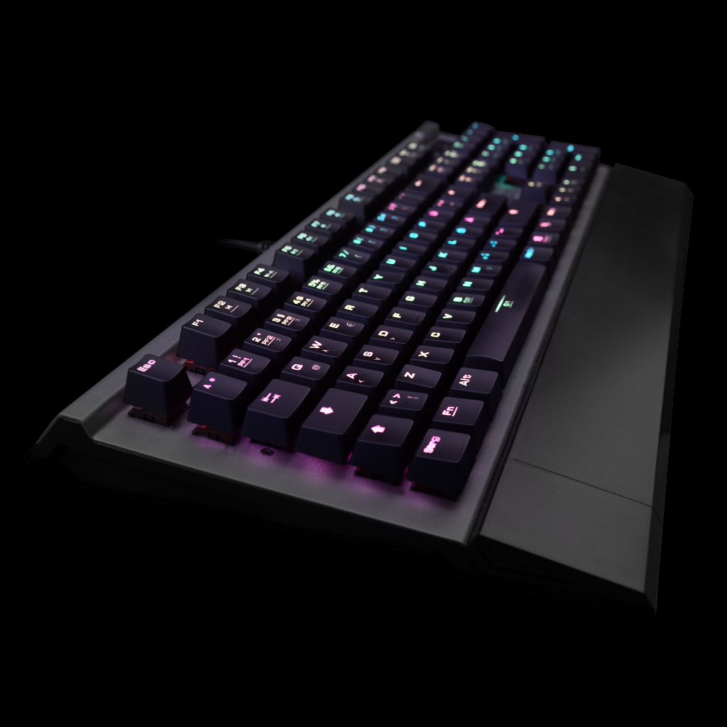 Bàn Phím Cơ Quang Học Gamdias Hermes Led RGB Bảo Hành 12 Tháng