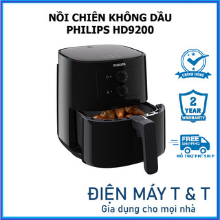 Nồi chiên không dầu philips hd9200 dung tích 4,1l, philips na130 mẫu mới dung tích 6,2l - hàng chính hãng