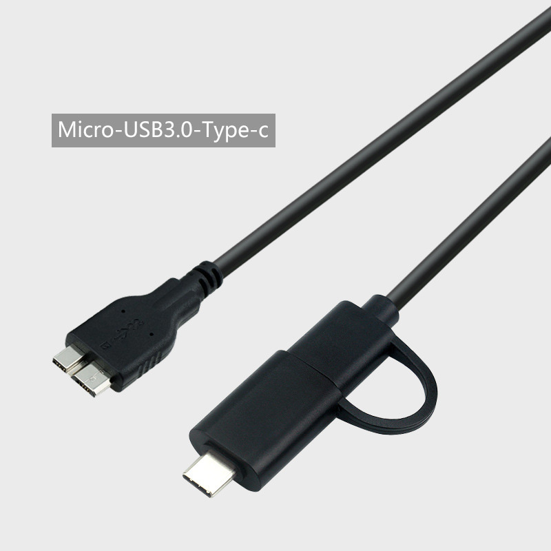 Combo đầu chuyển type-C to USB-A và cáp USB-A to micro-B 10Gbps - PK116