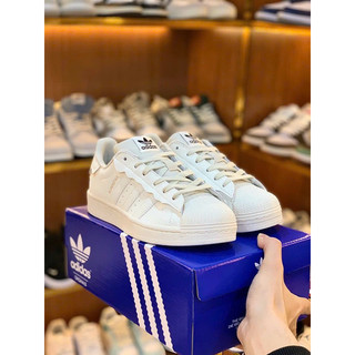 Giày sneaker Su.per Star mũi sò kem