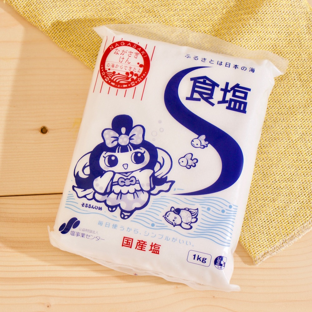 Muối Ăn Tinh Khiết Shio Jigyo 1kg Nhật Bản