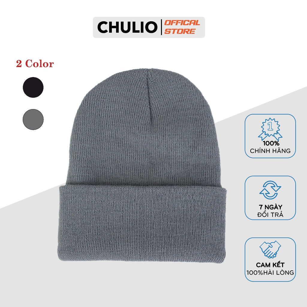 Mũ len Nam Nữ Chulio, dầy dặn co dãn tốt