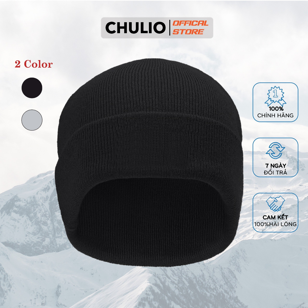 Nón len nam nữ Chulio, giữ ấm tốt, không bai xù