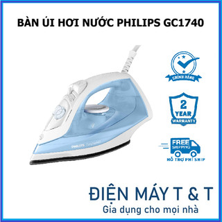 Bàn ủi hơi nước Philips GC1740, Hàng phân phối chính hãng