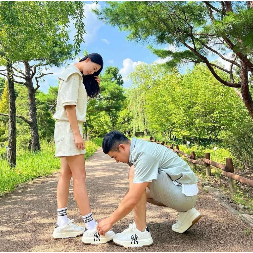 Giày Thể Thao _MLB Chunky Liner, Giày_MLB NY Chunky Liner Đế Cao 5Cm Nam Nữ Bản Chuẩn Full Bill+Box | BigBuy360 - bigbuy360.vn