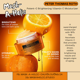 Kem dưỡng vitamin c sáng da peter thomas roth potent-c vitamin c bright & plump moisturizer