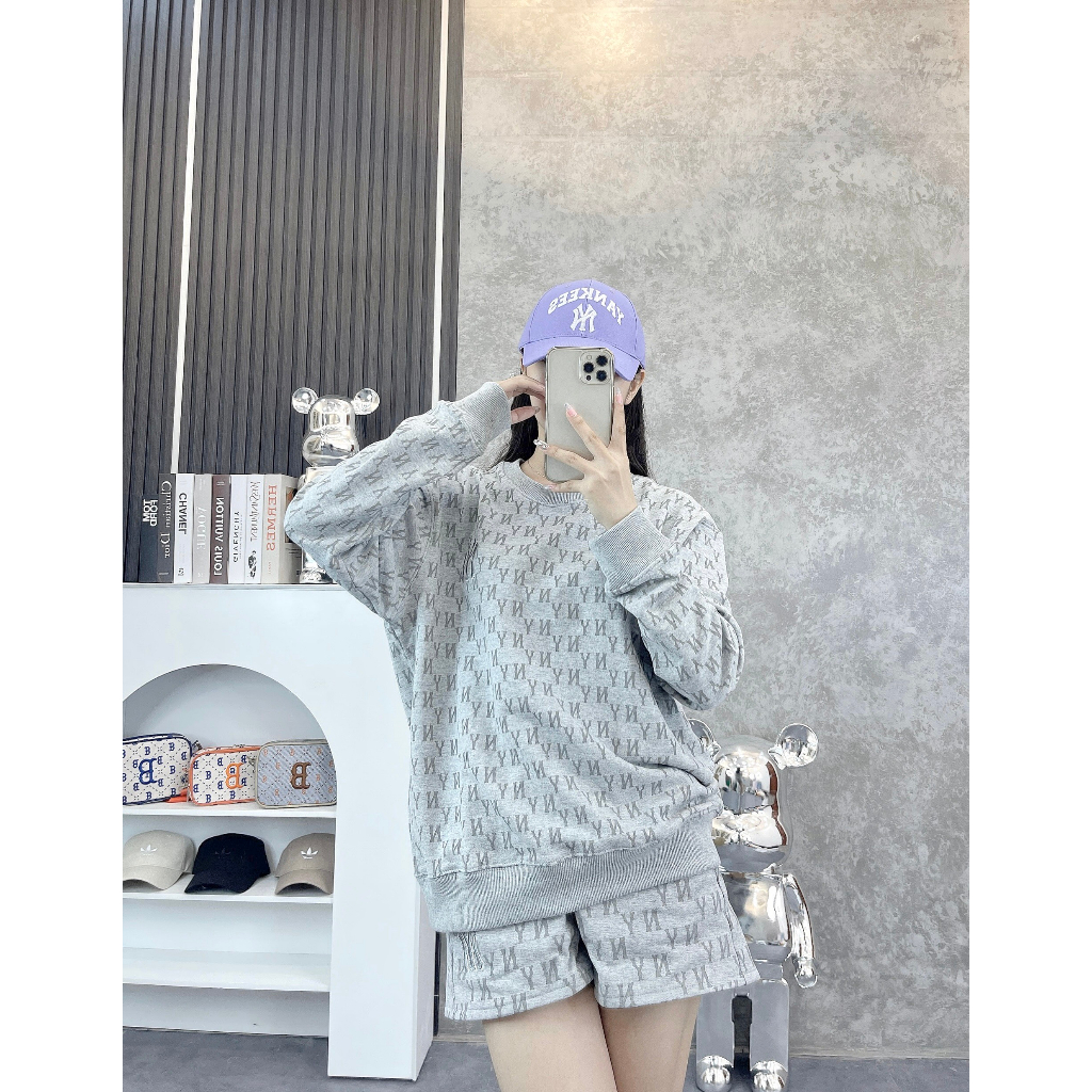 Mũ Lưỡi Trai MLB Nam Nữ Unisex Chất Liệu Kaki Thêu Logo NY B Hàng Xuất Xịn Full Tag