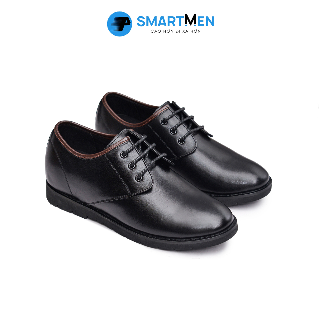 Giày da bò nguyên miếng Smart Men HCM GD105