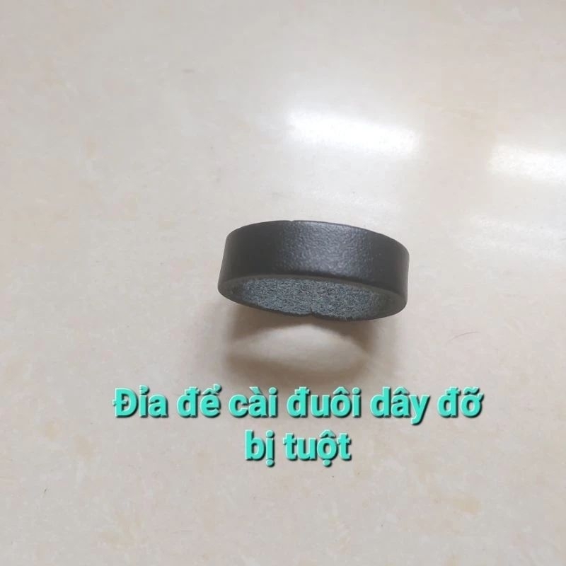 Đai đỉa vòng da thắt lưng da thật