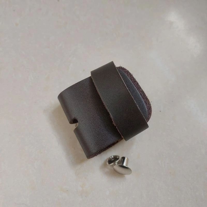 Đai đỉa vòng da thắt lưng da thật