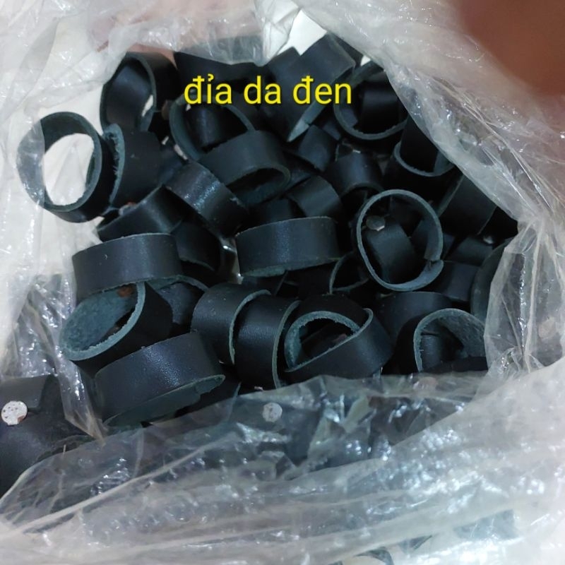 Đai đỉa vòng da thắt lưng da thật