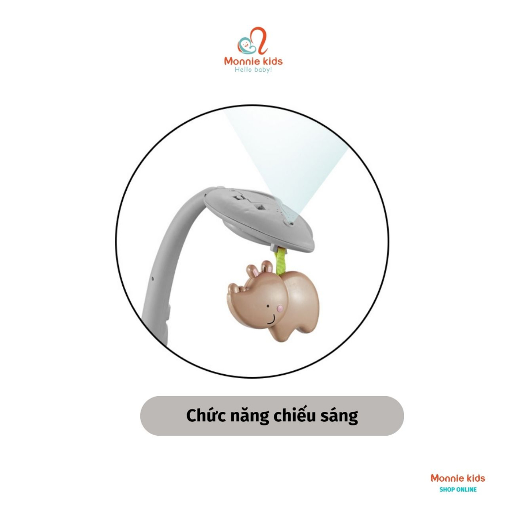Nôi rung điện cho bé SASA gấp gọn 0m+, ghế rung nhún cho bé sơ sinh phát nhạc - Monnie Kids