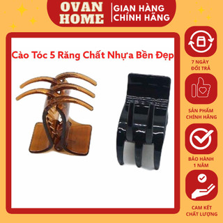 Kẹp tóc Càng Cua 5 răng Cực Bền Thiết kế xương cá đơn giản, thời trang, giữ chặt tóc, gọn,nhẹ