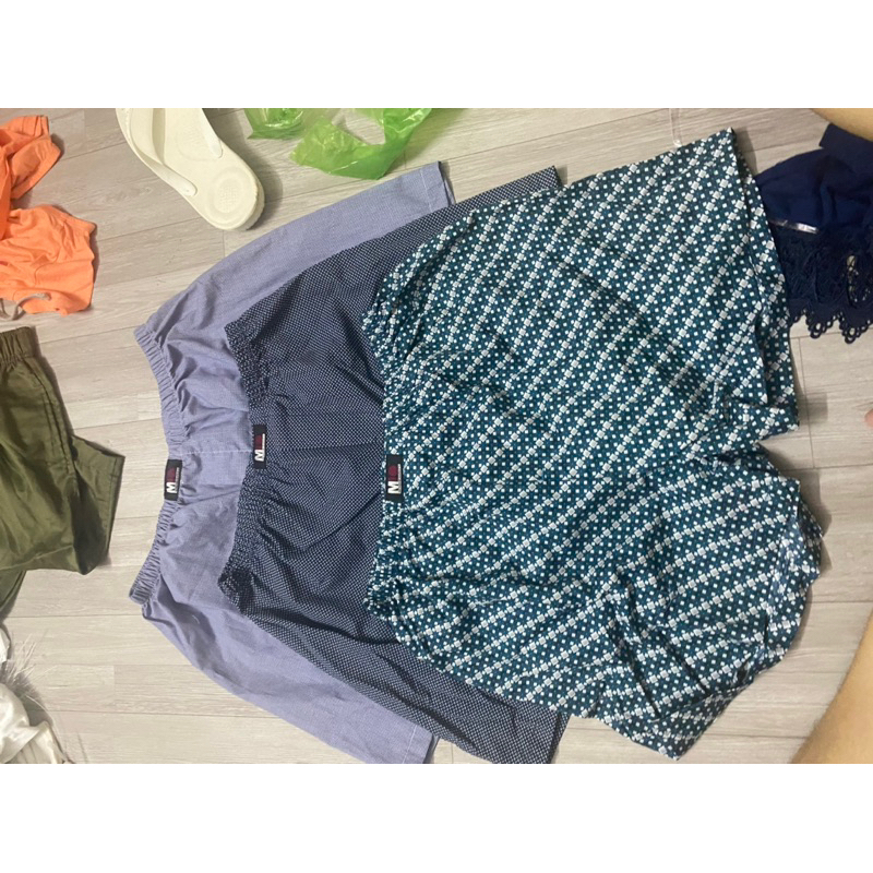 COMBO 5 CHIẾC QUẦN ĐÙI NAM MẶC Ở NHÀ . GIAO MÀU NGẪU NHIÊN L