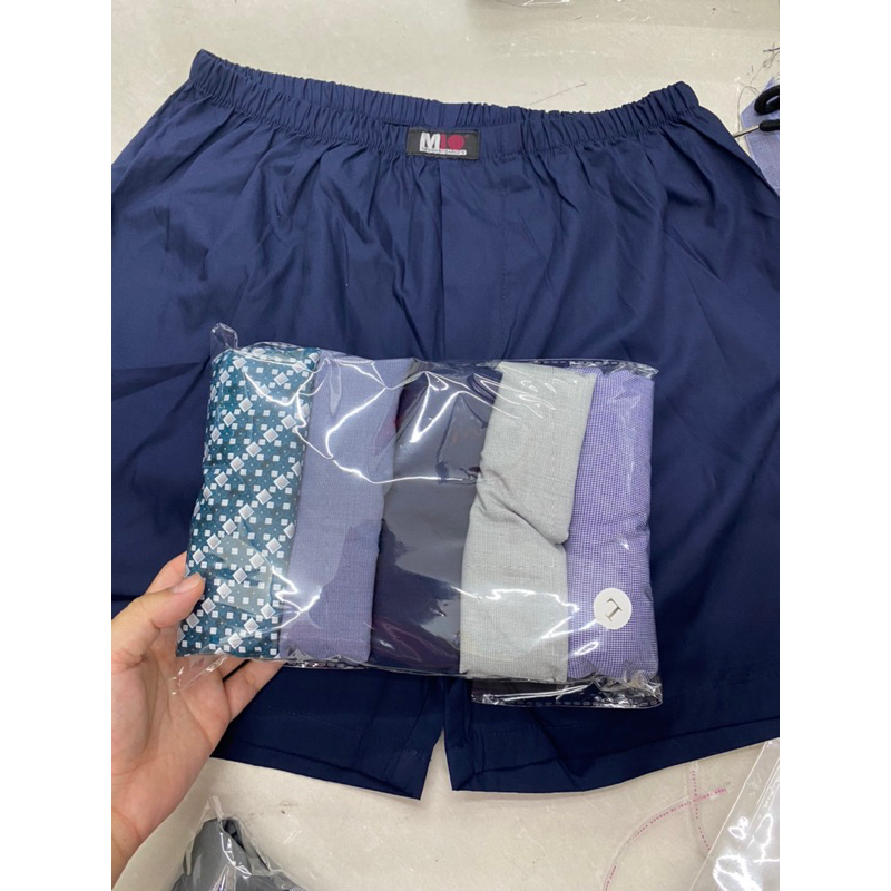 COMBO 5 CHIẾC QUẦN ĐÙI NAM MẶC Ở NHÀ . GIAO MÀU NGẪU NHIÊN L