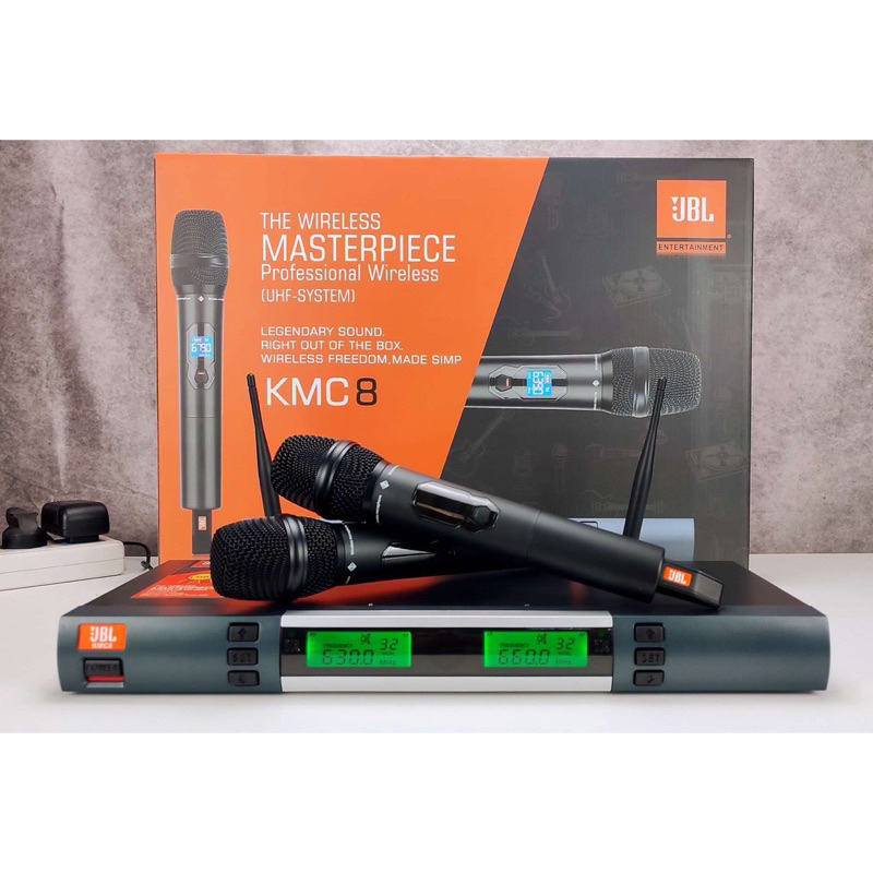 Micro không dây JBL URX9900 Và JBL KMC8 -2 râu cao cấp,chống hú,chống rít, hát nhạy