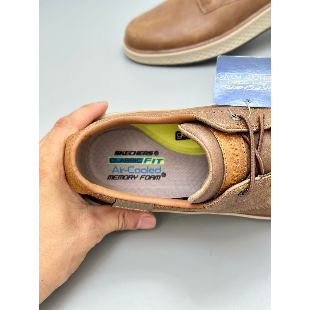 Giày skechers chính hãng da