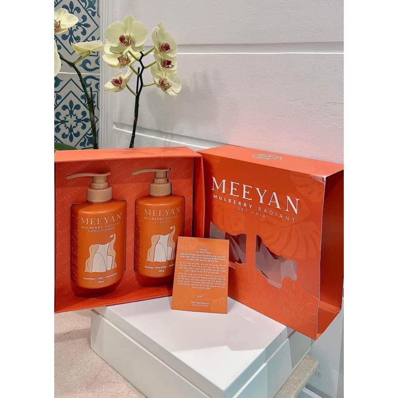 Dầu gội MEYAN Meea chăm sóc tóc Treatment thành phần rễ dâu tằm 500ml