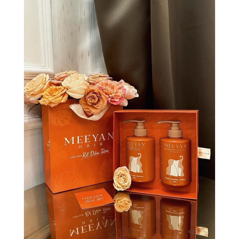 Dầu gội MEYAN Meea chăm sóc tóc Treatment thành phần rễ dâu tằm 500ml