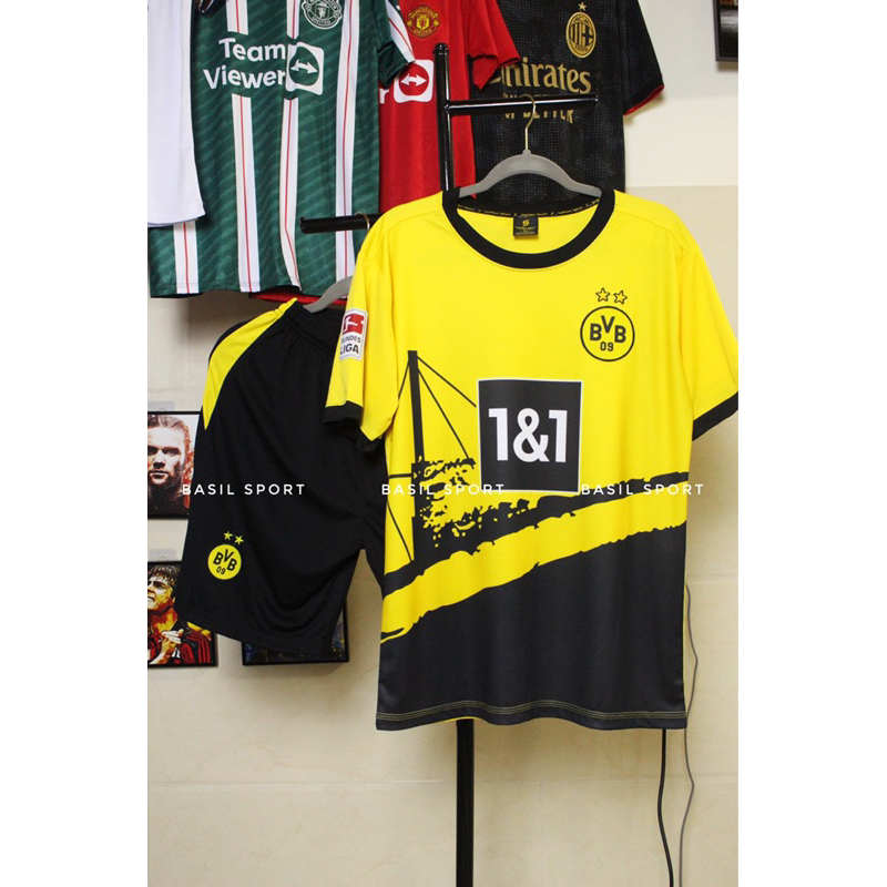 Quần Áo Bóng Đá, Đồ Đá Banh CLB Dortmund sân nhà 2023/2024