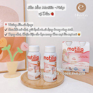Sữa bầu matilia pháp đủ vị bích quy ,vani, dâu cho mẹ bầu