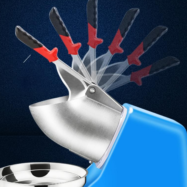 Máy Bào Đá Tuyết máy xay đá 2 lưỡi cho quán cà phê quán nước Chống Văng, Giữ Lạnh Tốt  bảo hành 12 tháng