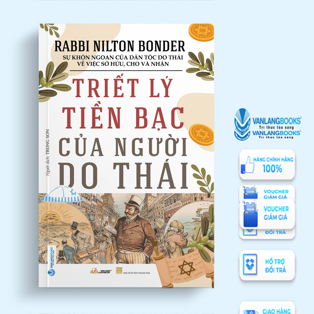 Sách Vanlangbooks - Triết Lý Tiền Bạc Của Người Do Thái
