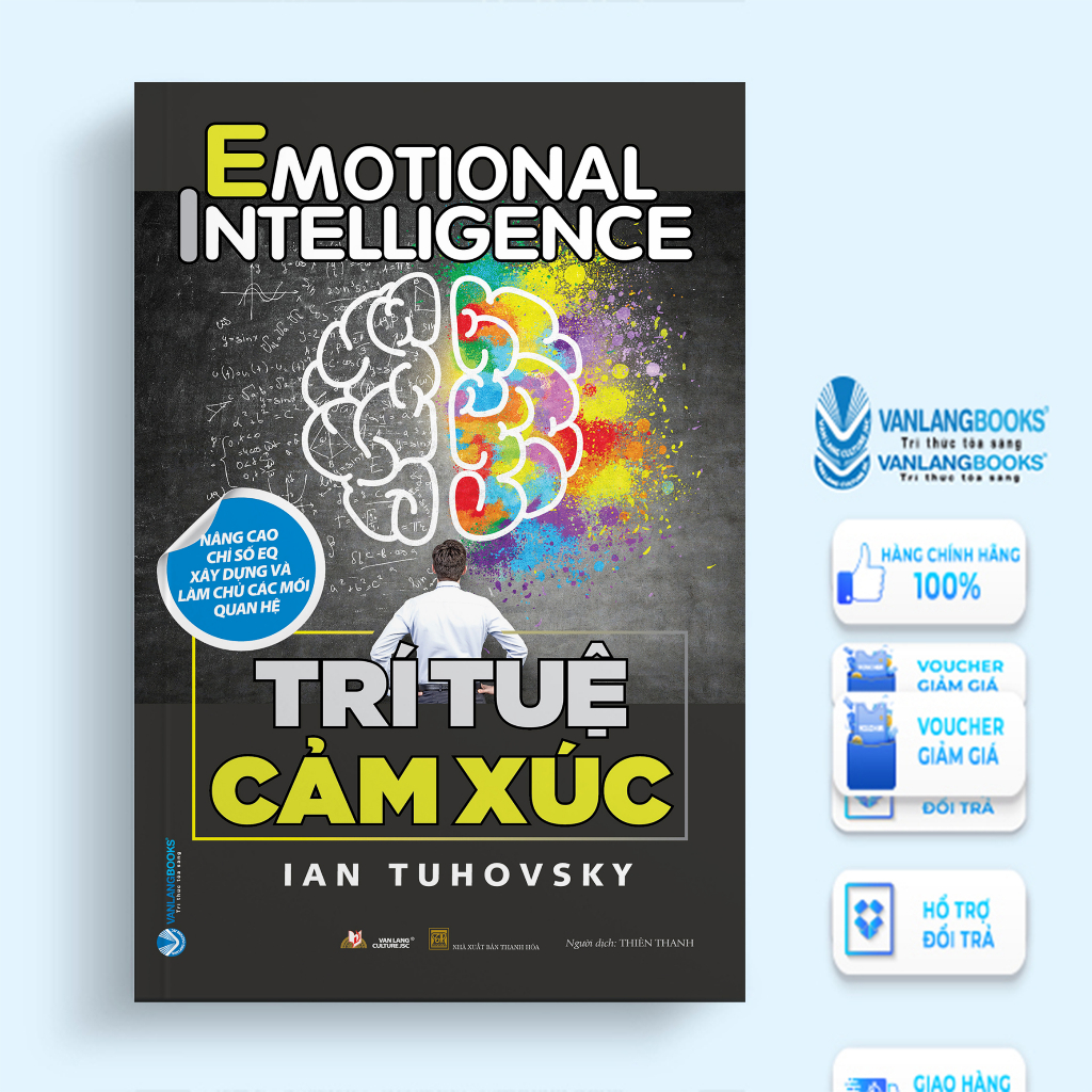 Sách Vanlangbooks - Trí Tuệ Cảm Xúc (Tái Bản 2023)
