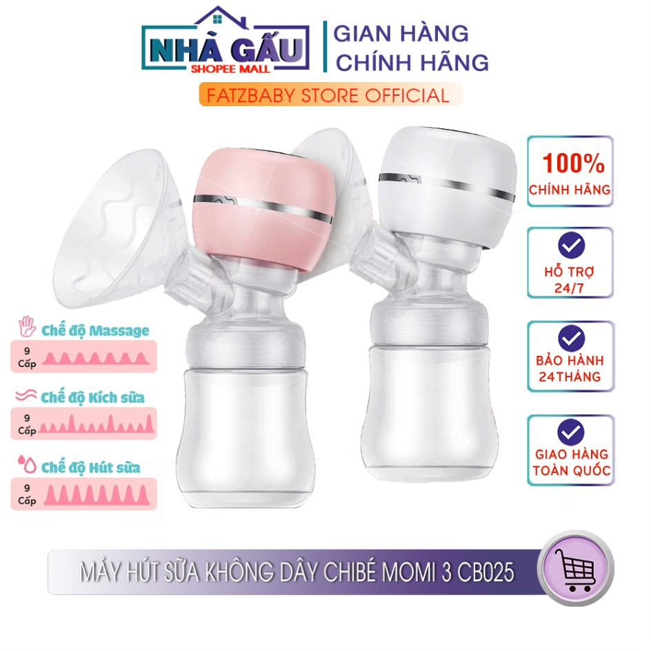 MÁY HÚT SỮA KHÔNG DÂY CHIBÉ MOMI 3 CB025