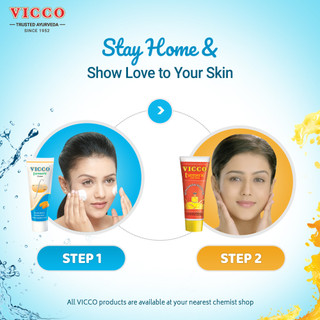 Sữa rửa mặt dang bọt Vicco giảm thâm do mụn 70g