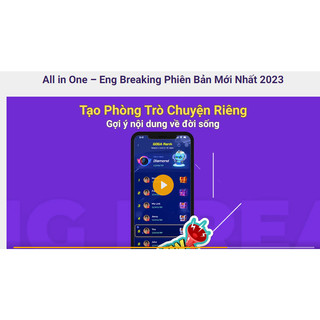 Eng Breaking - Phần mềm học tiếng anh online và offline