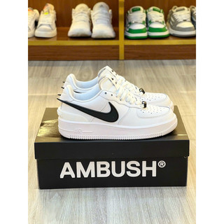 Giày sneaker AF1 Ambush trắng móc đen