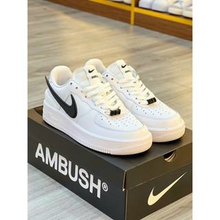 Giày sneaker AF1 Ambush trắng móc đen ( giá chưa bao gồm box bảo vệ )