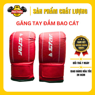 Găng tay đấm bao cát màu đỏ