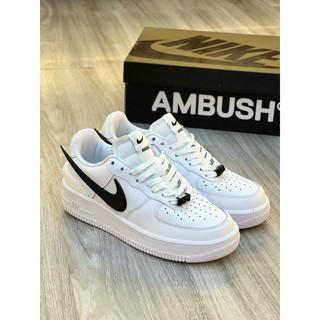 Giày sneaker AF1 Ambush trắng móc đen ( giá chưa bao gồm box bảo vệ )