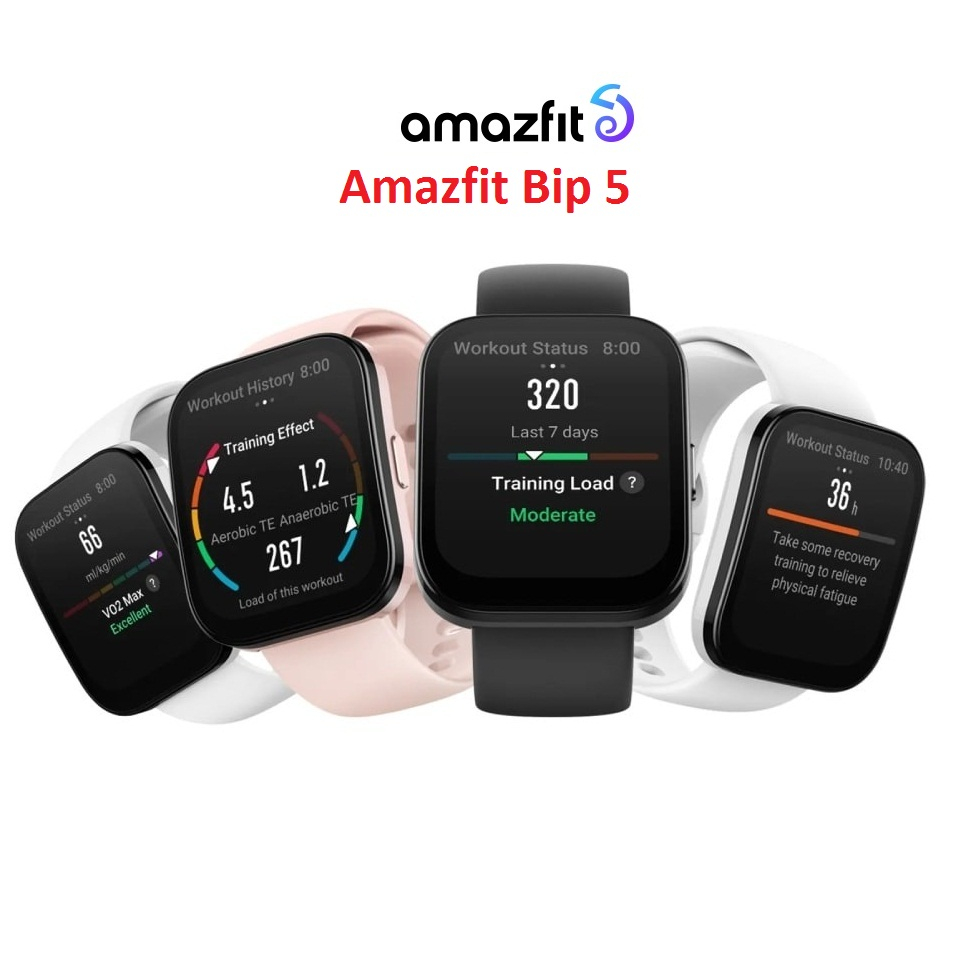 Đồng hồ thông minh Amazfit Bip 5 - Bảo hành 12 tháng Chính Hãng