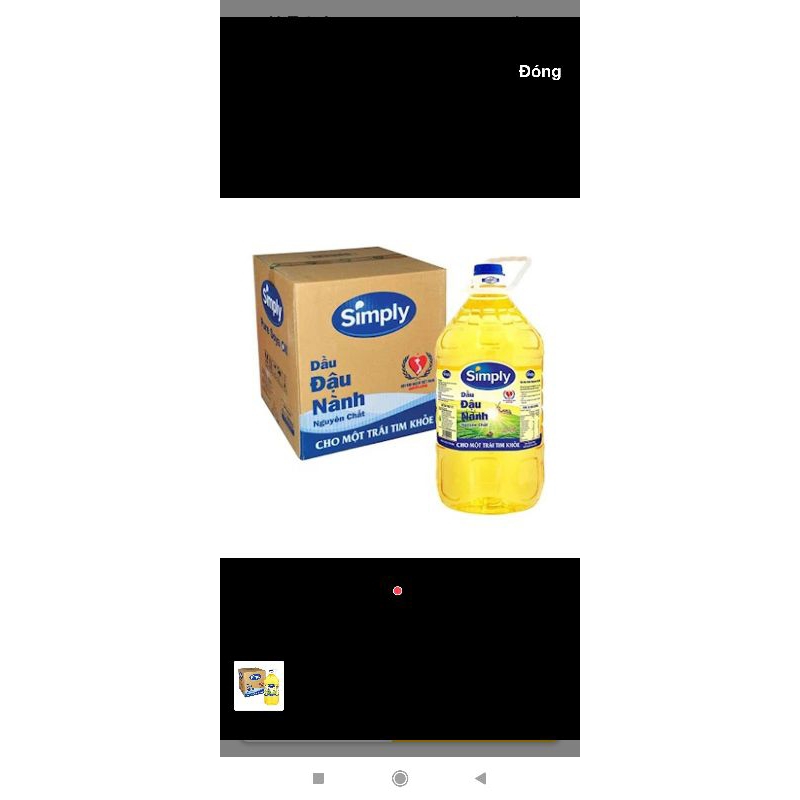 Dầu simply 5 lít
