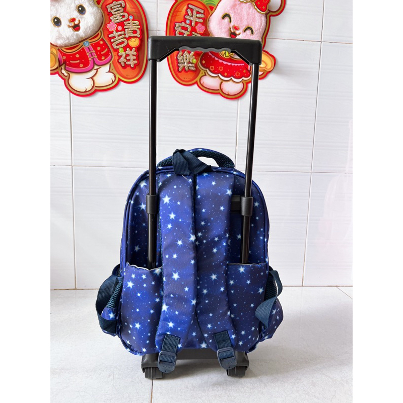 Balo kéo bé trai ,gái .36x30cm ,lớp 1,2 . in hình 3D . xịn sò