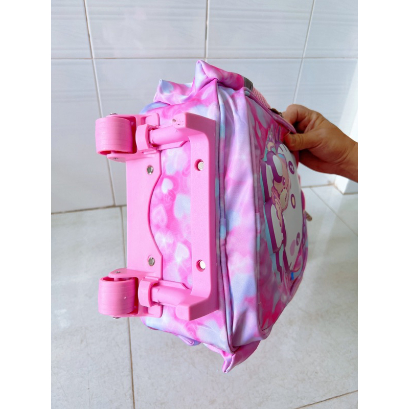 Balo kéo bé trai ,gái .36x30cm ,lớp 1,2 . in hình 3D . xịn sò