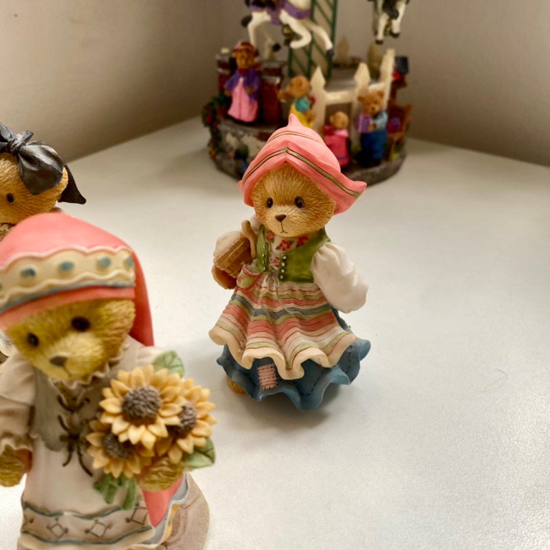 Tượng gấu Cherished Teddies dễ thương decor