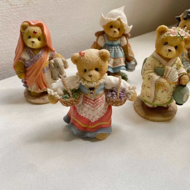 Tượng gấu Cherished Teddies dễ thương decor