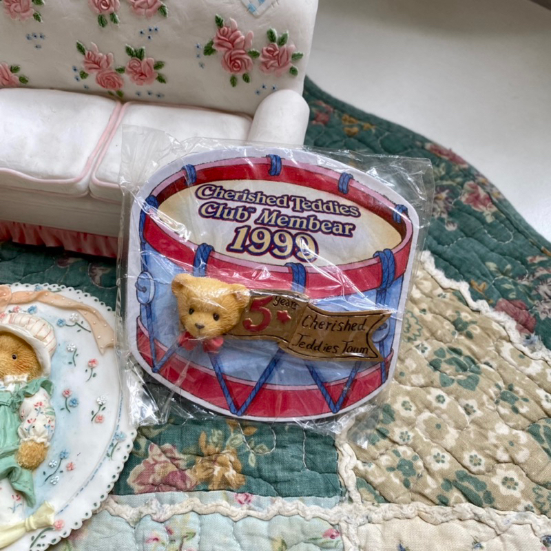 Tượng gấu Cherished Teddies dễ thương decor