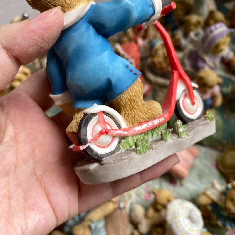 Tượng gấu Cherished Teddies dễ thương decor