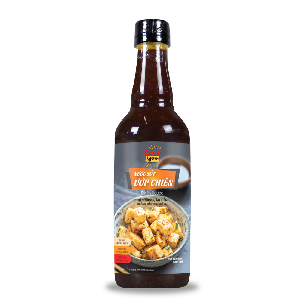 Sốt Ướp Chiên Chay Ngon Hùng Phát Chai 500ml