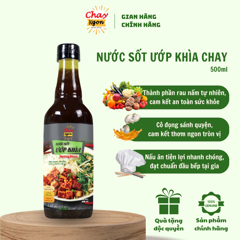 Sốt Ướp Khìa Chay Ngon Hùng Phát Chai 500ml