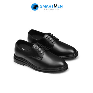Giày tây công sở smart men hcm tăng chiều cao gd-420 đen
