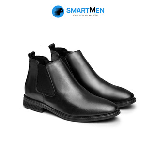 Giày tăng chiều cao smart men hcm chelsea boot gd333