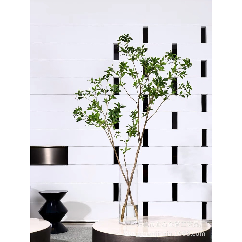 Cành lá trà nhật giả trang trí