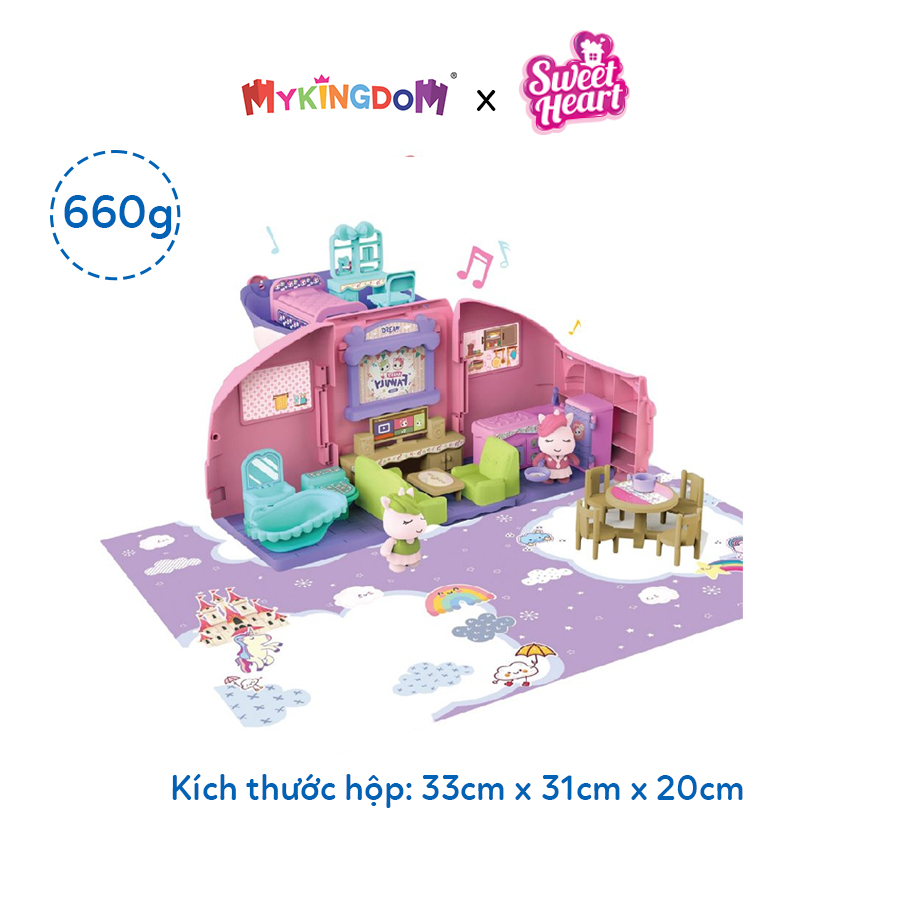 Đồ Chơi Ngôi Nhà Kỳ Lân Hồng SWEET HEART SH4271