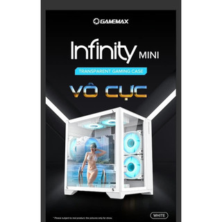 Vỏ Case Gamemax Infinity Mini Black and White m-ATX
